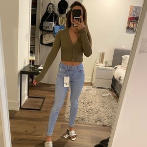Light wash denim